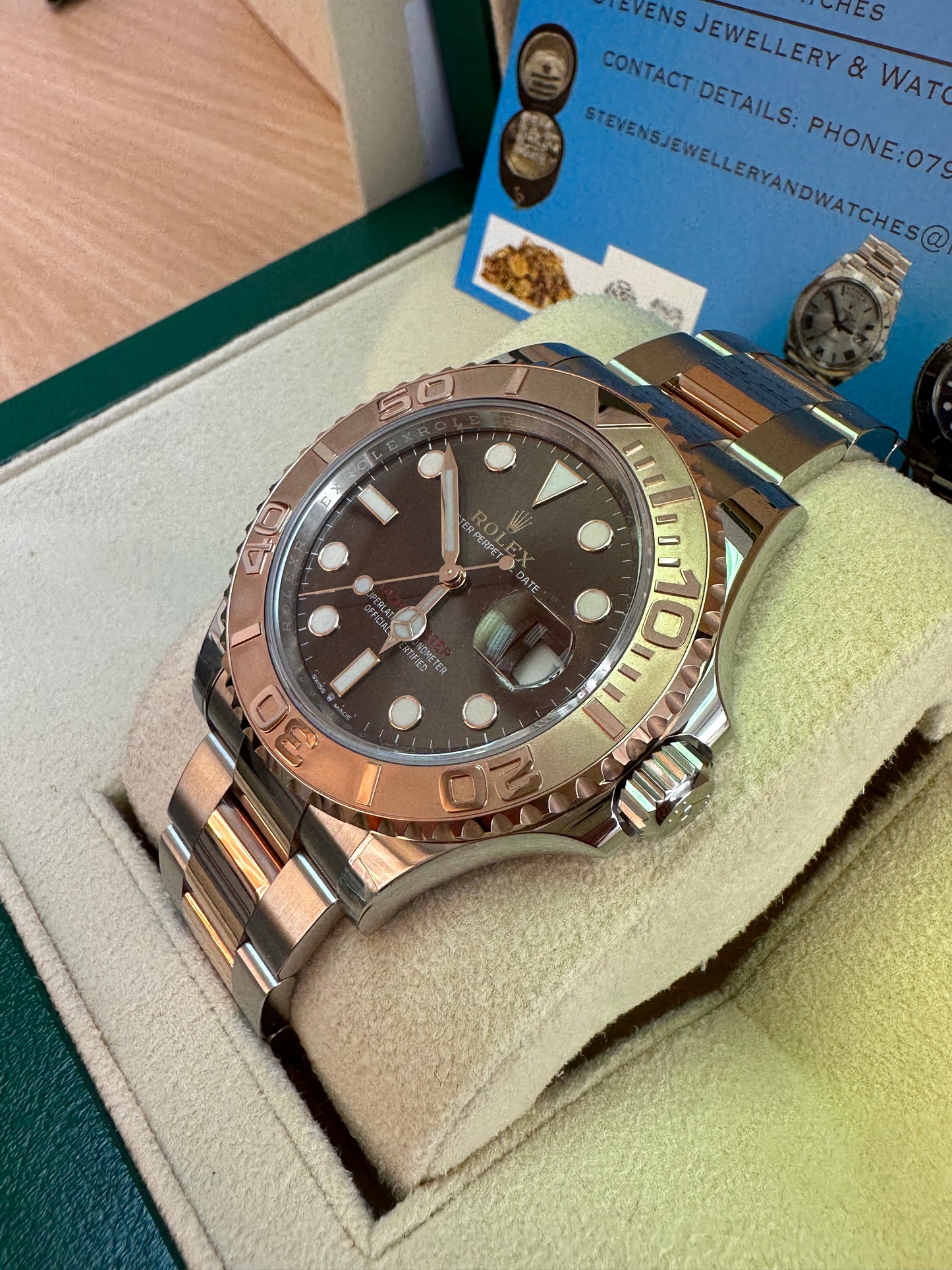 Rolex Yachtmaster 40 Chocolate