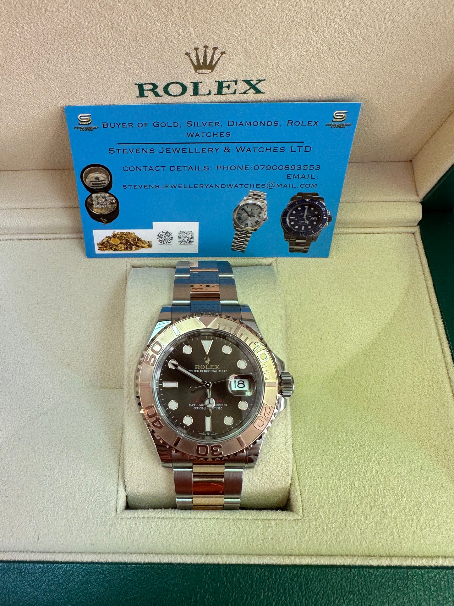 Rolex Yachtmaster 40 Chocolate