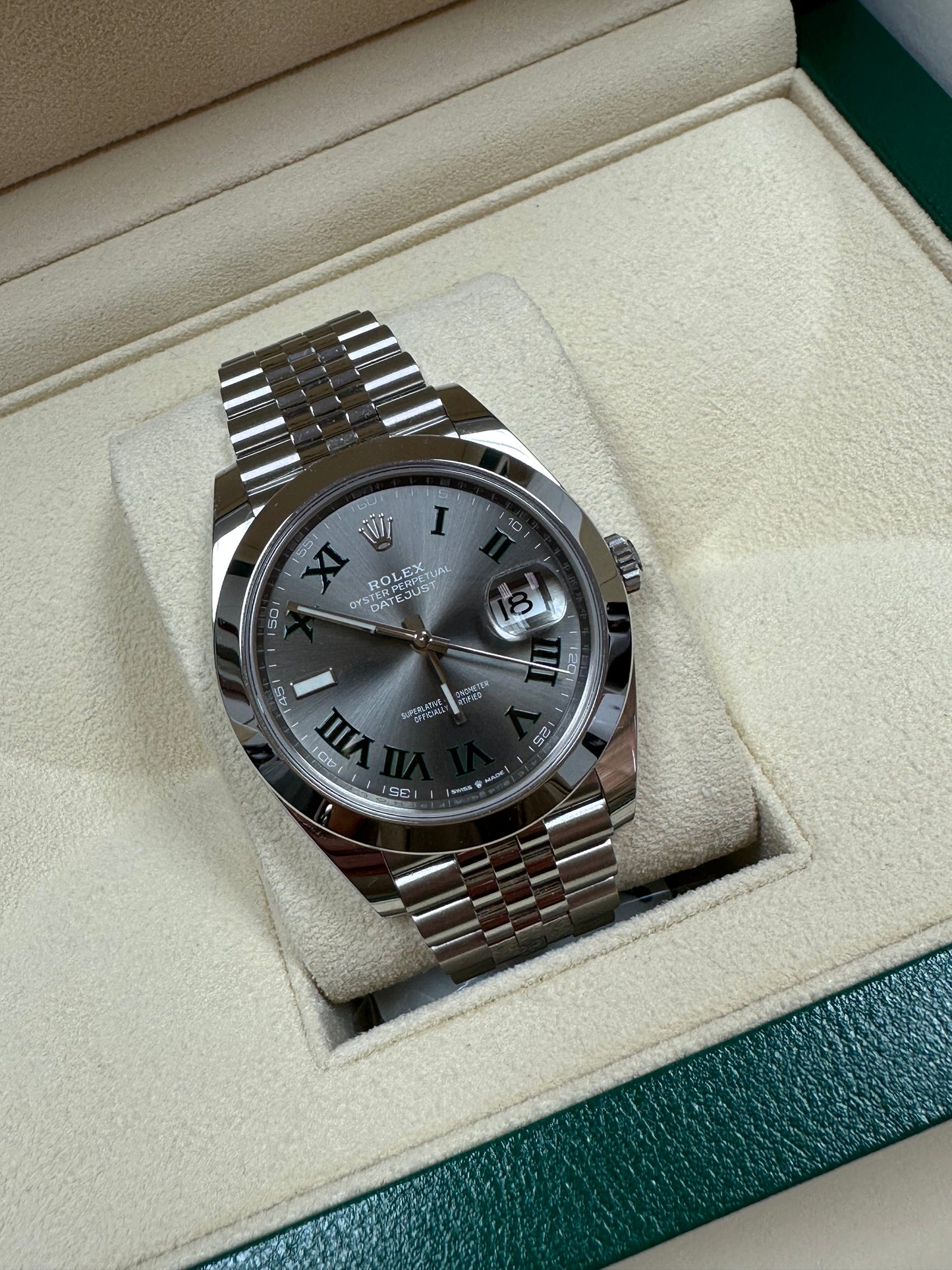 Rolex Datejust 41 Wimbledon