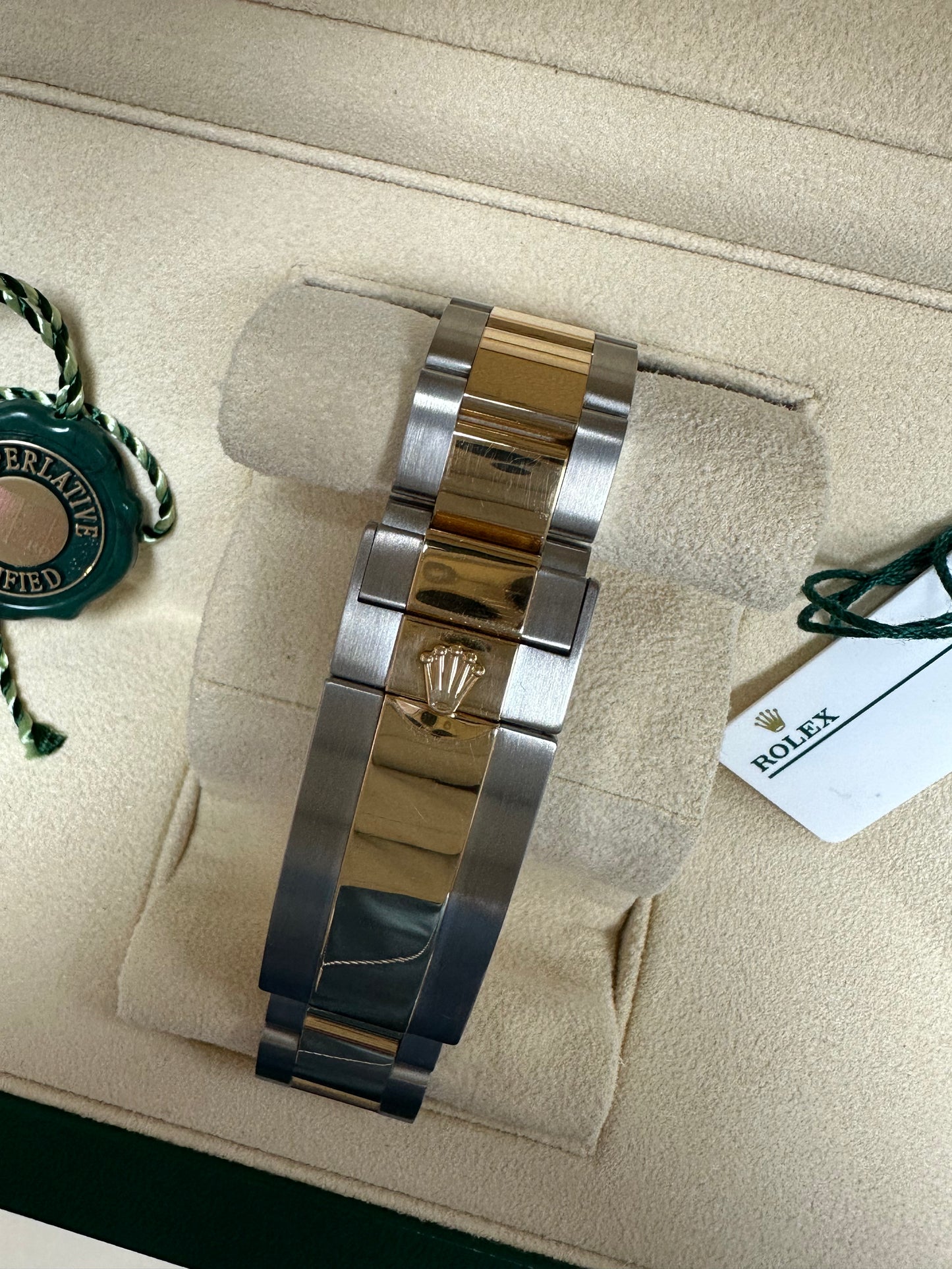ROLEX SUBMARINER BLUE STEEL & GOLD