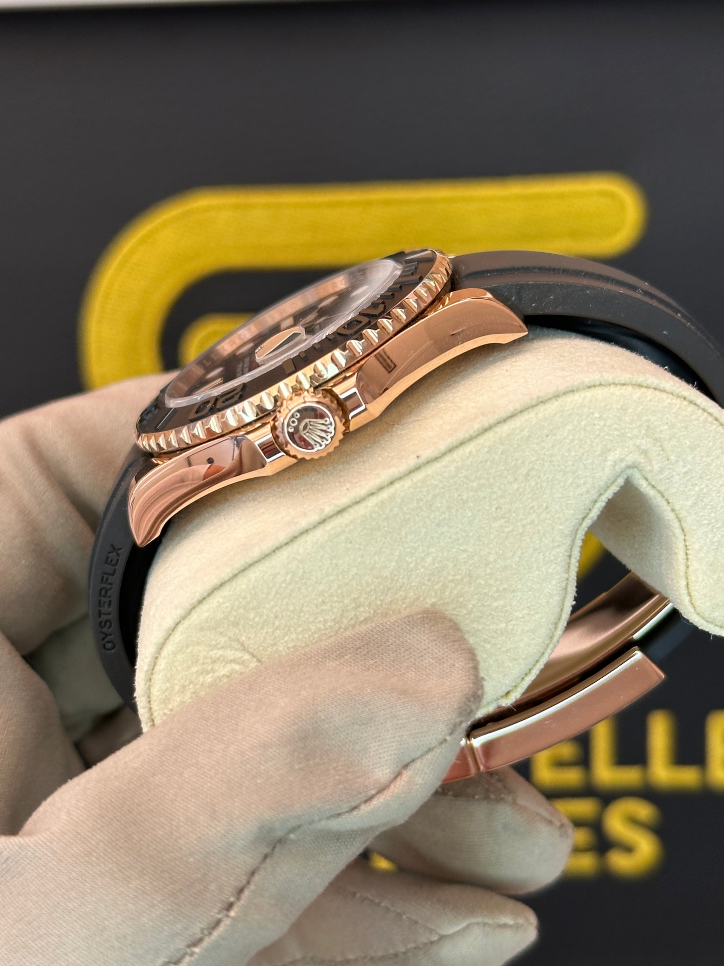 ROLEX YACHTMASTER 40 ROSE GOLD