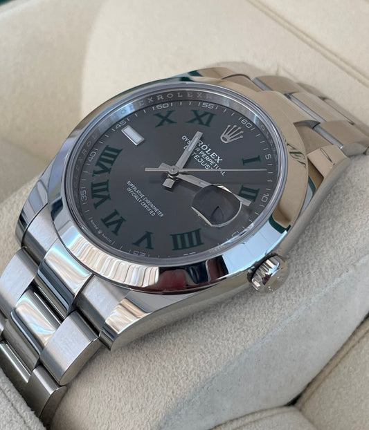 ROLEX DATEJUST 41 WIMBLEDON