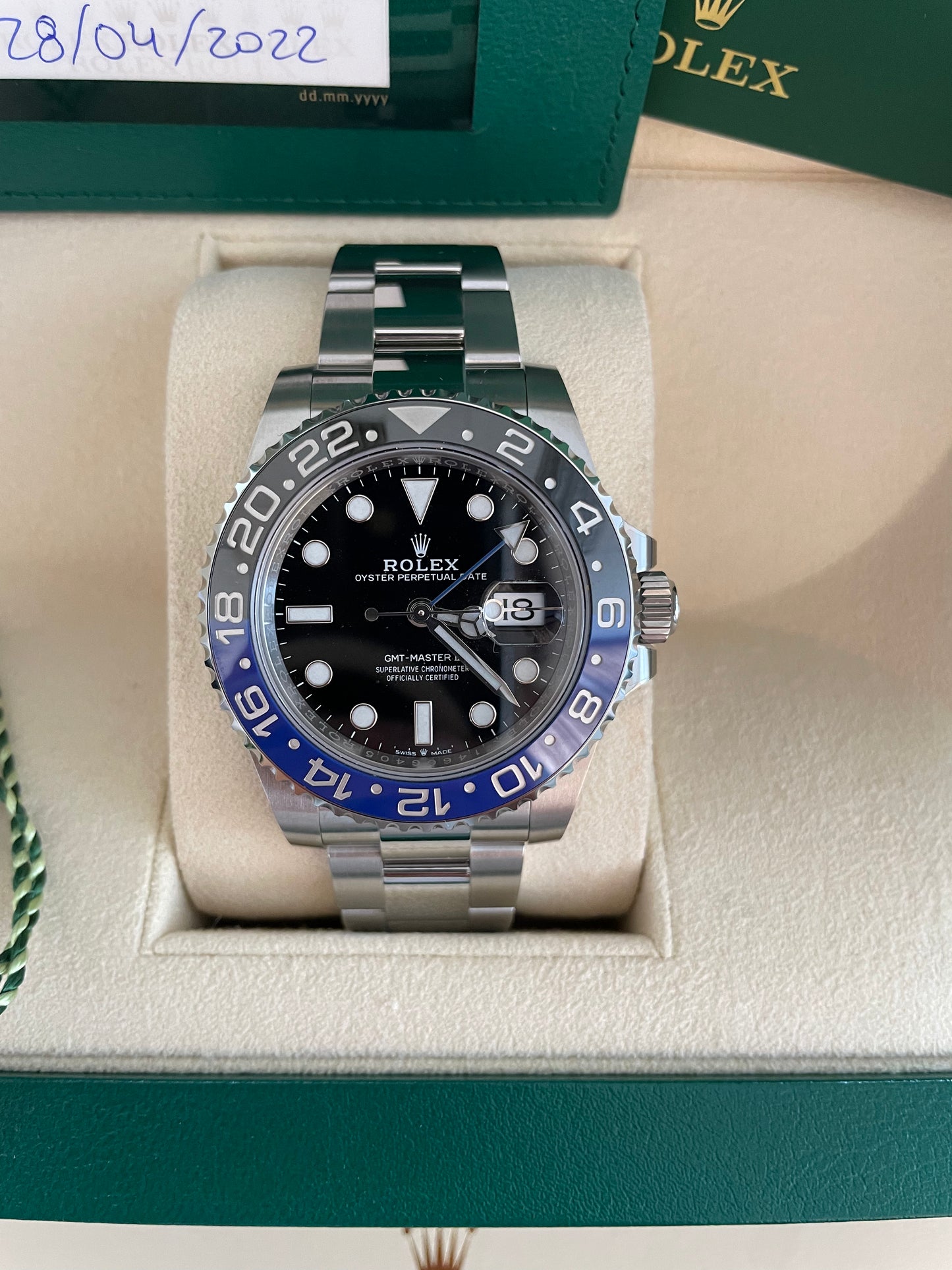 Rolex GMT-MASTER II Batman